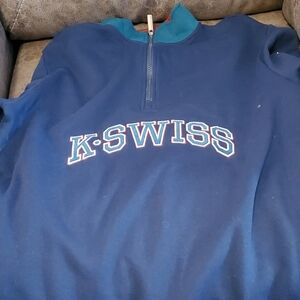 K-swiss quarter zip sweatshirt